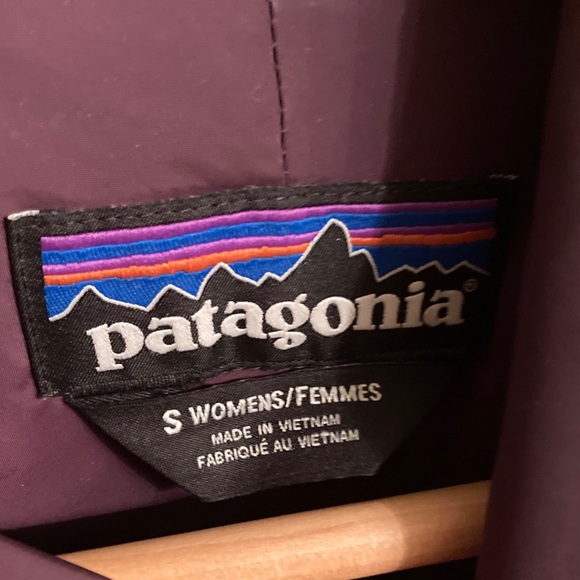 Patagonia Hi Loft Down Sweater Hoodie Burgundy - Picture 2 of 8